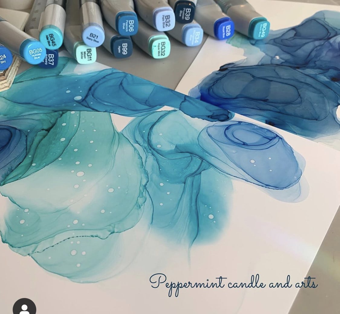 アルコールインクアート講師のご紹介 | コピック アルコールインク